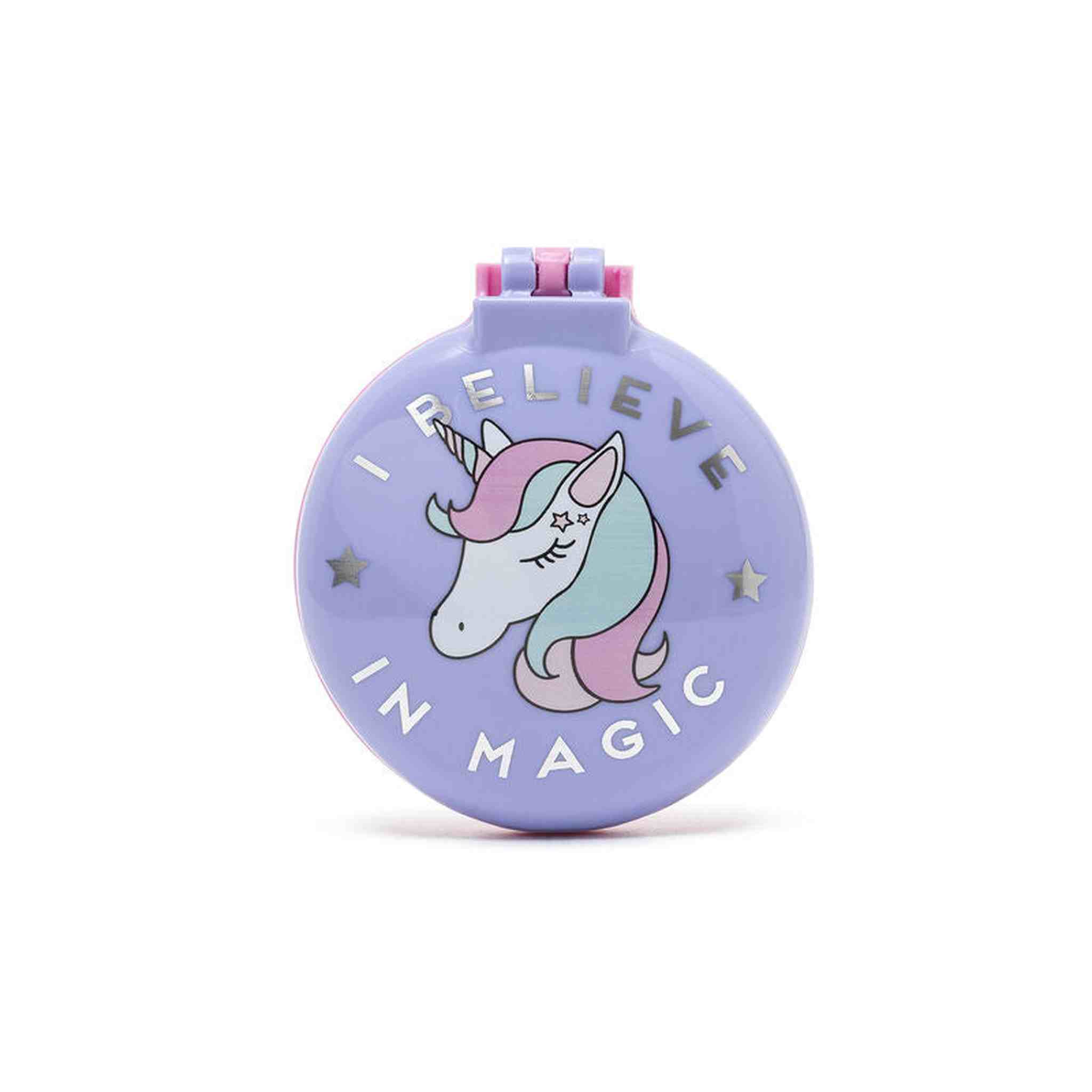 Nice Hair - SPAZZOLA CON SPECCHIO UNICORN viola