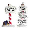NORTH POLE SIGNS, SET OF 2 64455-AA