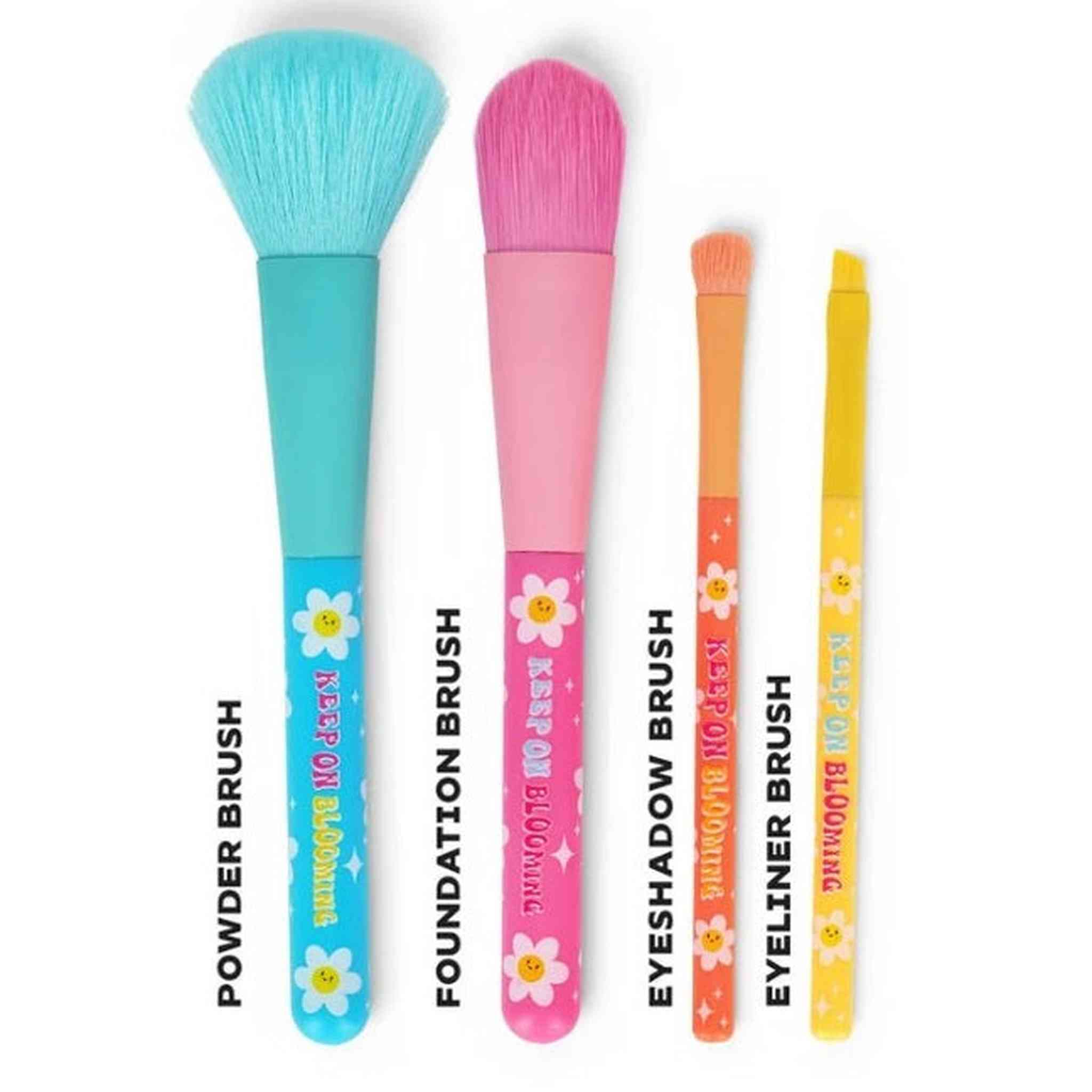 OH MY GLOW! Set di 4 Pennelli per il Trucco - DAISY