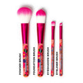 OH MY GLOW! Set di 4 Pennelli per il Trucco - FLOWERS