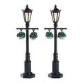 OLD ENGLISH LAMP POST, SET OF 2, B/O (4.5V) 74231-AQ