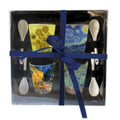 PACKS 4 TASSES + CUILLERE ASSORTIE VAN GOGH