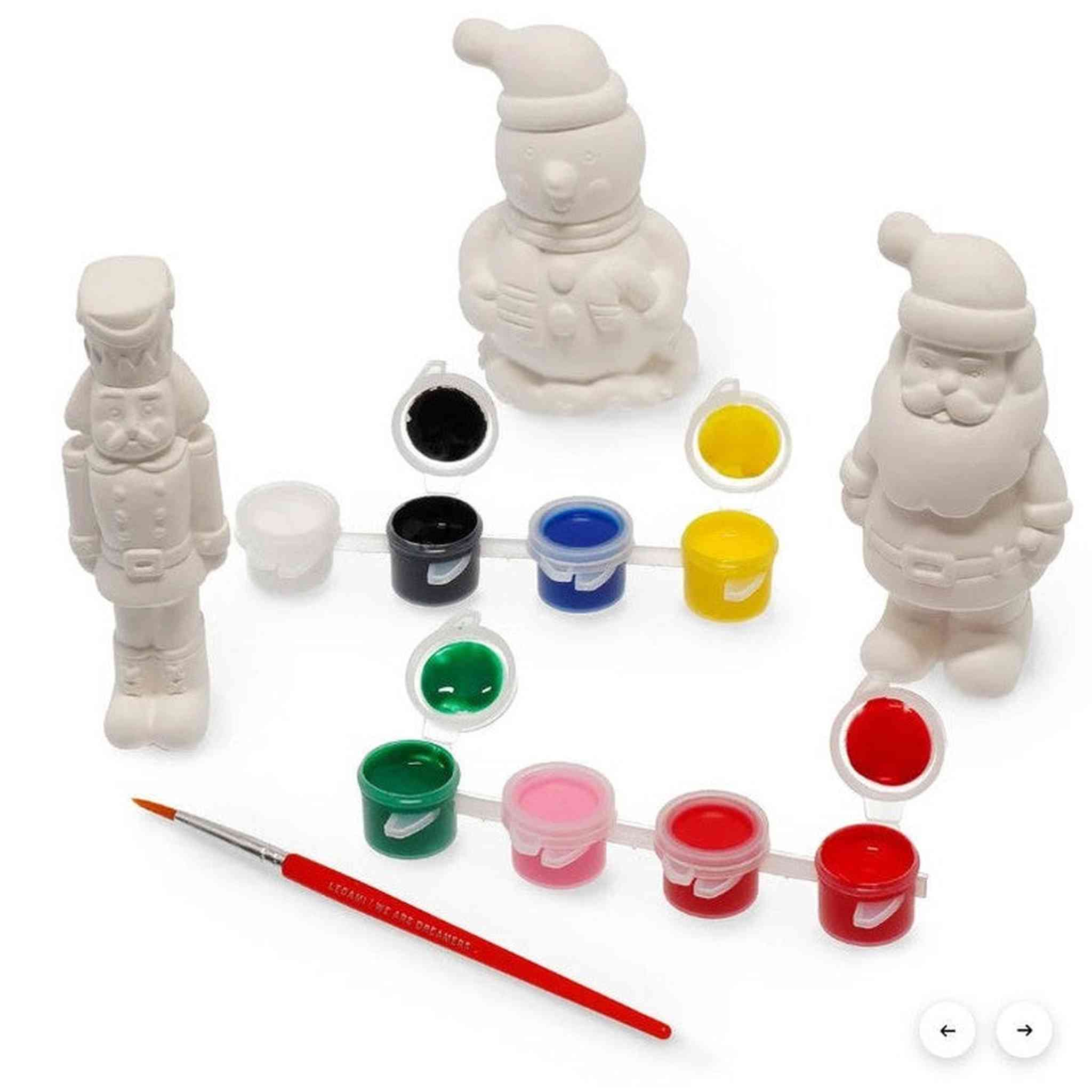Paint Your Christmas - Kit Decorazione Statuette di Natale
