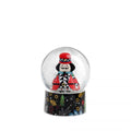 PALLA DI NEVE NATALE C/LUCE SCHIACCIANOCI 6,5X8,5