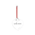 SIMPLE DAY - Pallina Decorativa in Vetro Borosilicato – Decoro Sorridi sempre | 11 cm