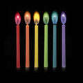 Party Candles-CANDELINE CON FIAMMA COLORATA