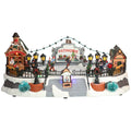 Patinoire skating animatedMulticolor-Adapter incl.-LED-40x27x18