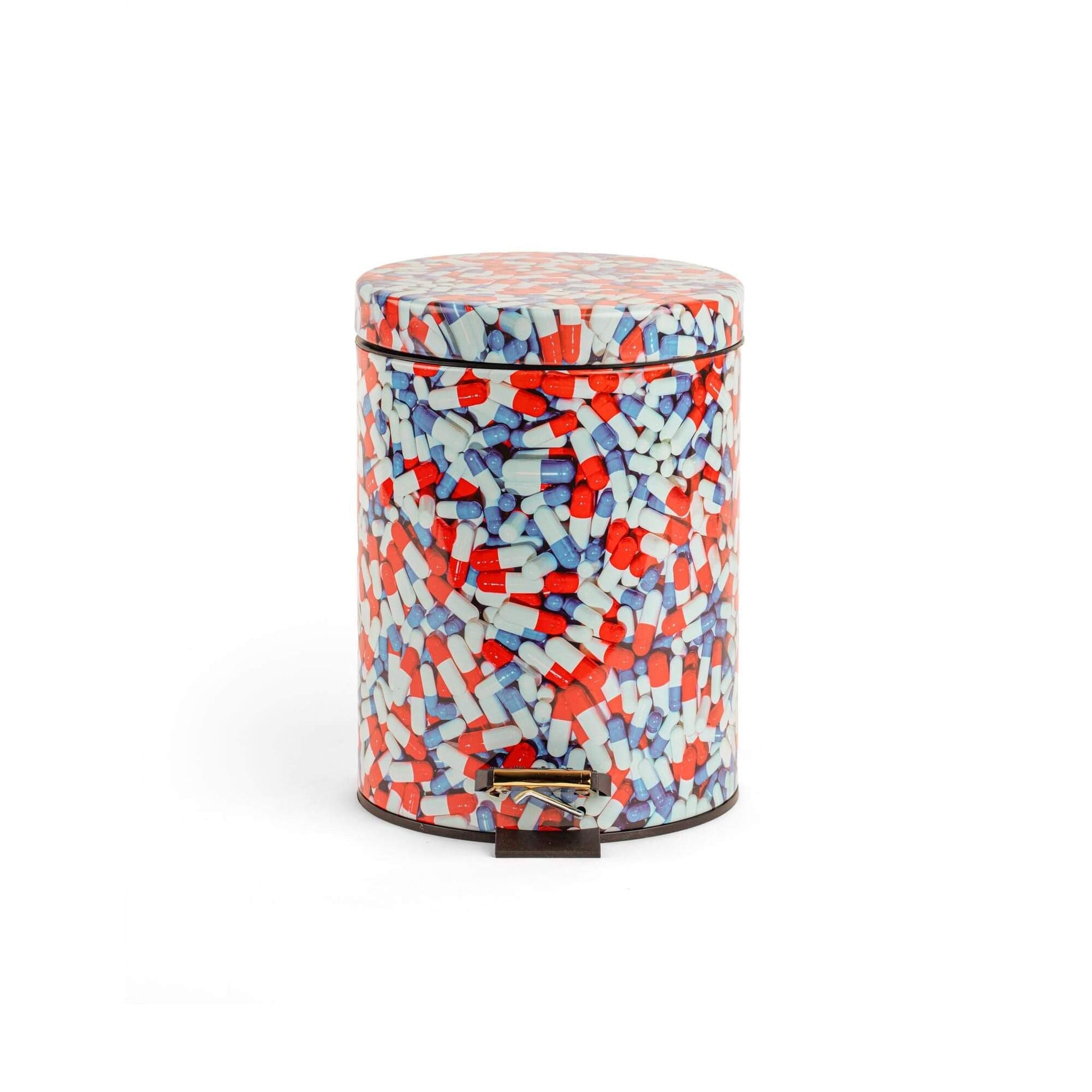 PATTUMIERA IN METALLO E PLASTICA "TOILETPAPER" 20,5 H. 27,5 - PILLS
