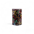 PATTUMIERA IN METALLO E PLASTICA "TOILETPAPER" 25 H. 39,5 - SNAKES