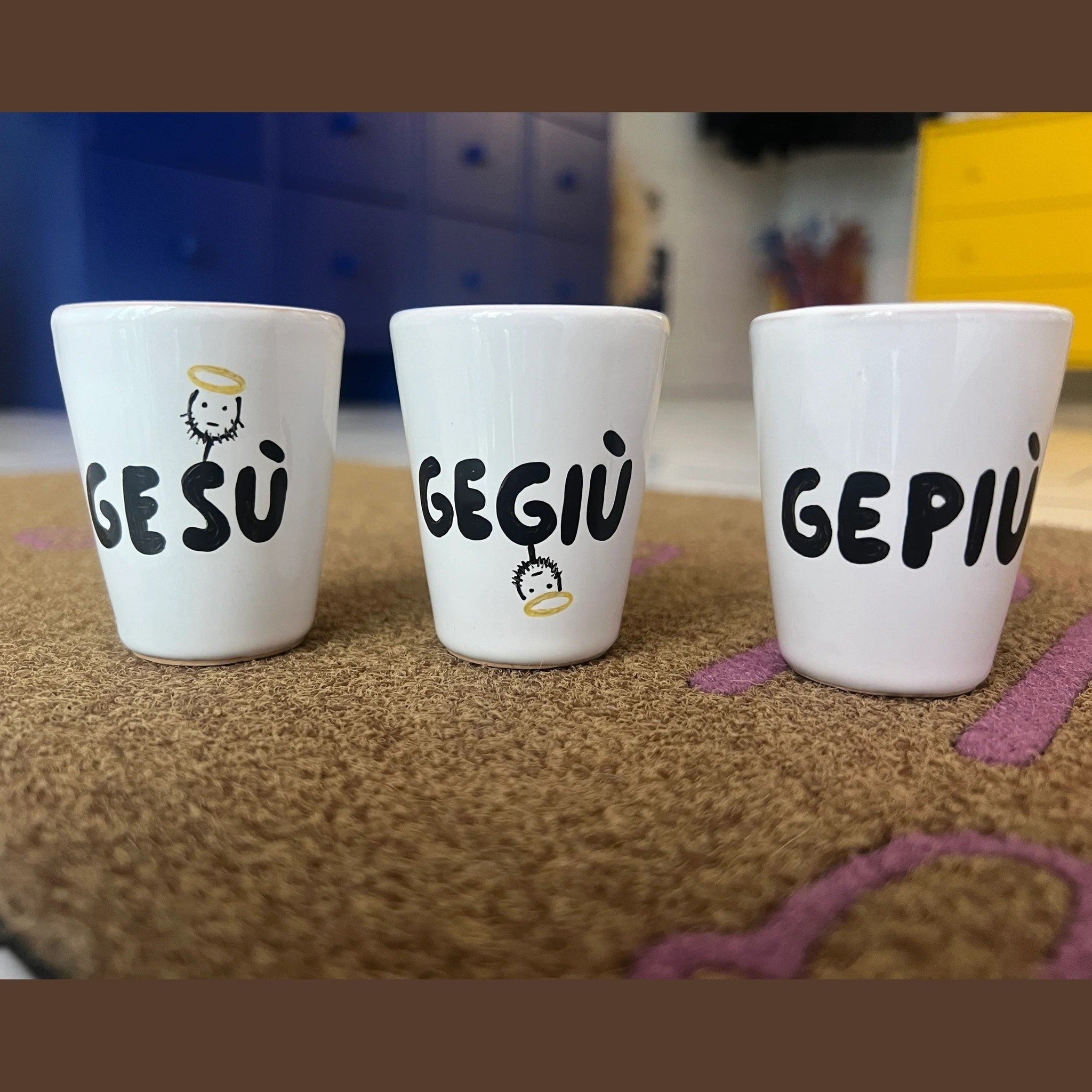 PD BICCHIERINI GESù GEGIù GEPIù