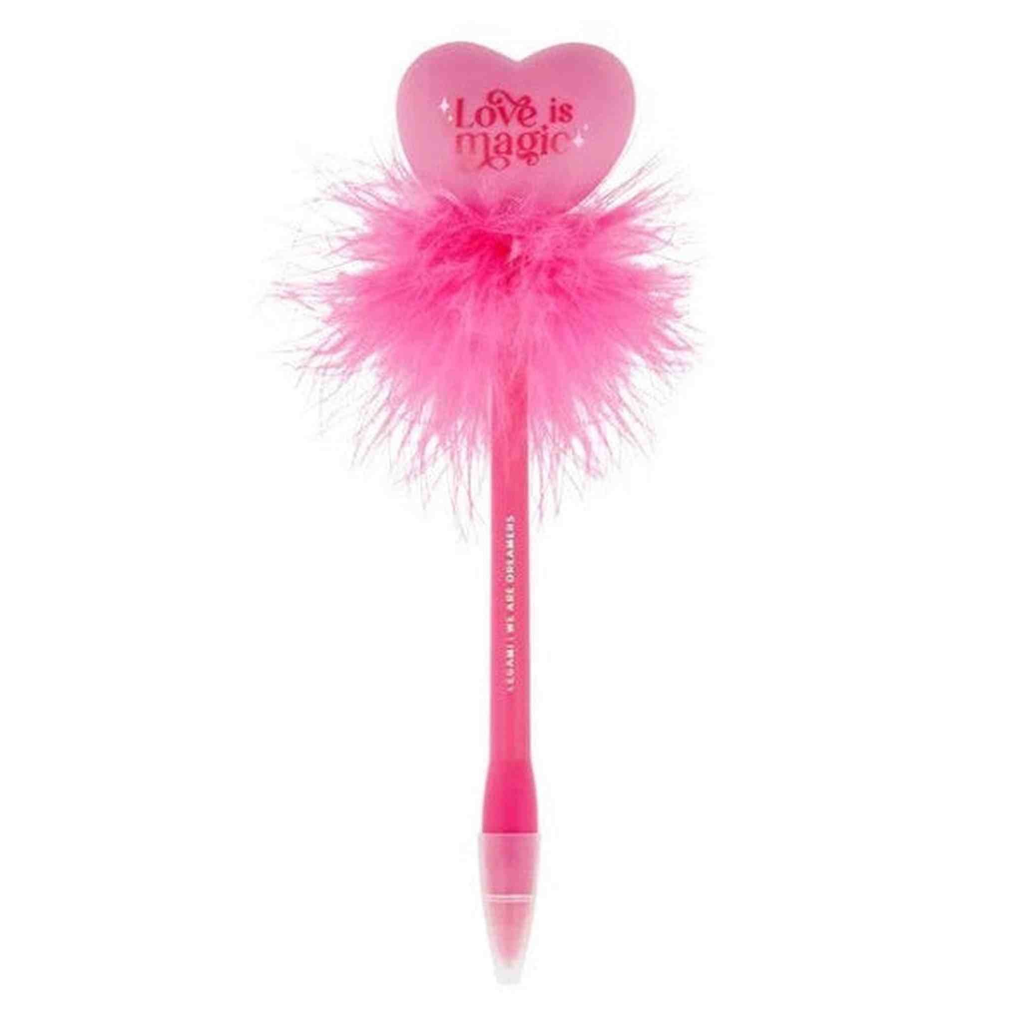 Penna a Sfera Luminosa - Writing is Magic - heart