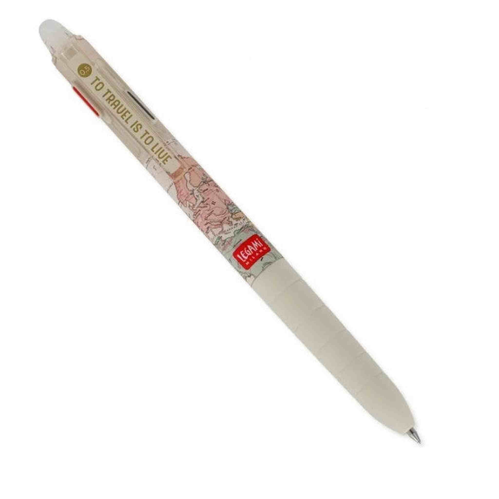 Penna Gel Cancellabile 3 Colori - TRAVEL