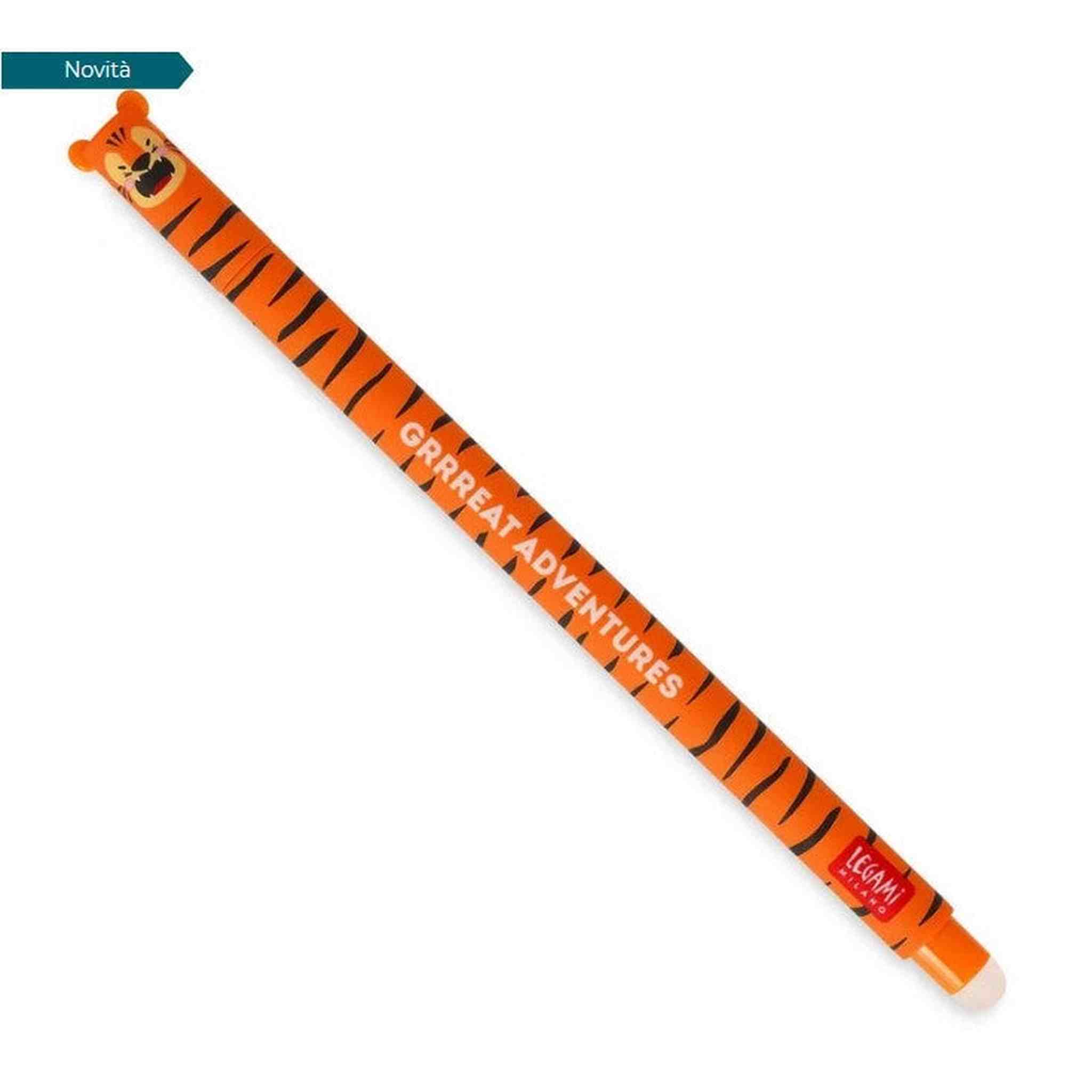 PENNA GEL CANCELLABILE ARANCIO - TIGER