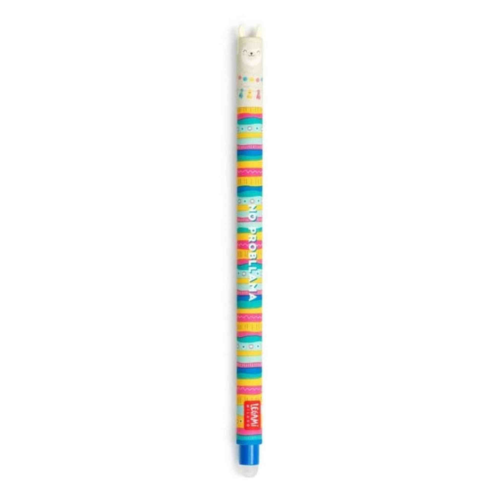 PENNA GEL CANCELLABILE BLU - LLAMA