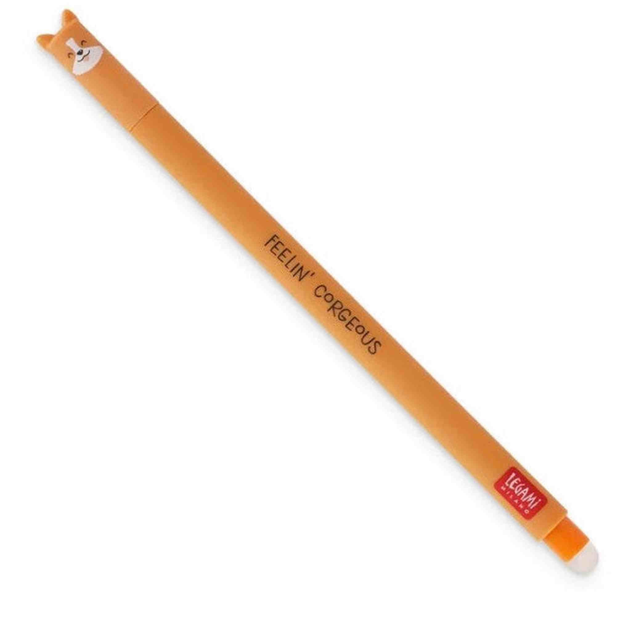 PENNA GEL CANCELLABILE NERA - CORGI