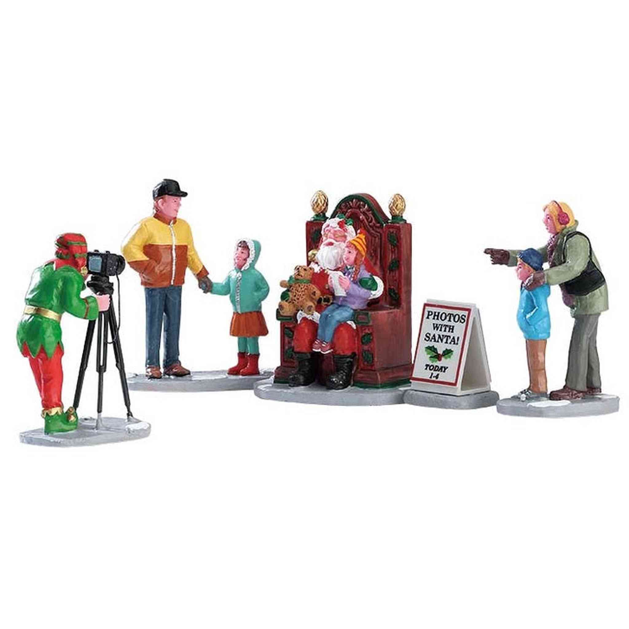 PHOTOS WITH SANTA, SET OF 5 22032-AA