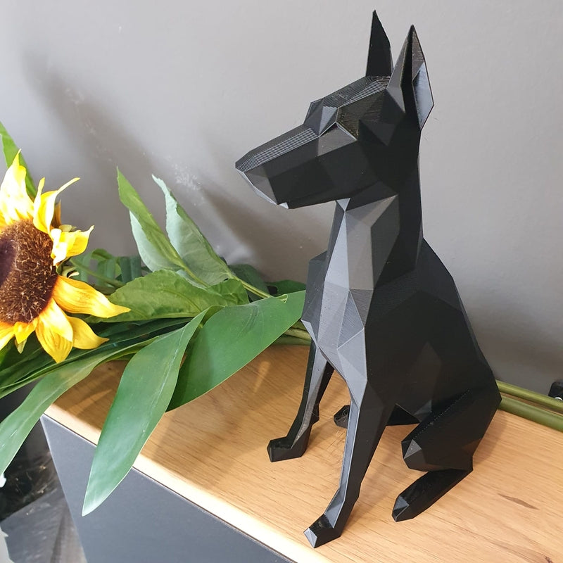 SCAMARCIA DESIGN - CANE DA GUARDIA DOBERMANN 90 CM