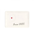 Simple Day Set 2 Piattini per Tazze da Espresso 15x10 cm - Pausa Caffè