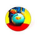PIATTO IN PORCELLANA "TOILETPAPER"  CM.27 LIPSTICK GLOBE