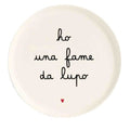 PIATTO PIZZA HO UNA FAME DA LUPO