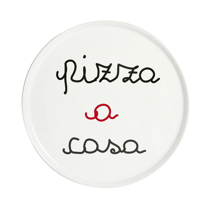 Simple Day Piatto pizza in gres Pizza A Casa 31,5 cm