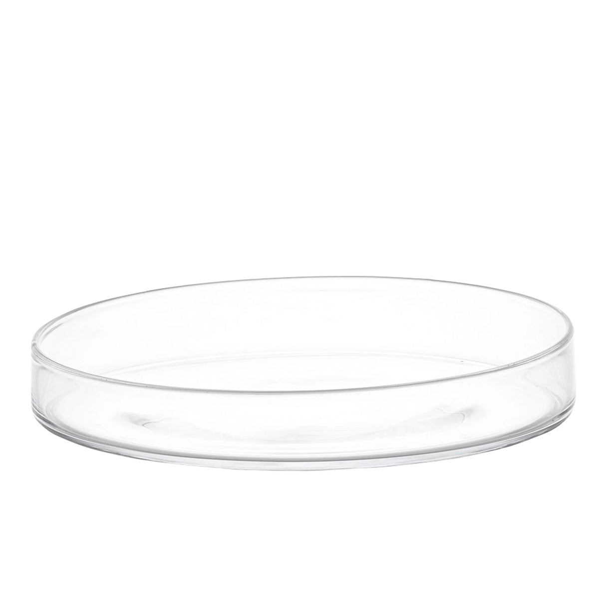 Simple Day Piatto per Dolci e Torte in Vetro Soffiato 26 cm - Altezza 2 cm