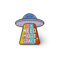 Pin Your Style! Spilla in Metallo Smaltato -  SPACE