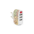 Plug & Charge -CARICABATTERIE DA MURO - 3USB