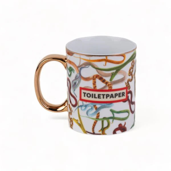 Seletti TAZZA IN PORCELLANA "TOILETPAPER HOME"  - SNAKES