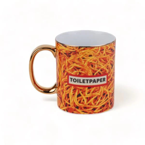 Seletti TAZZA IN PORCELLANA "TOILETPAPER HOME"  - SPAGHETTI