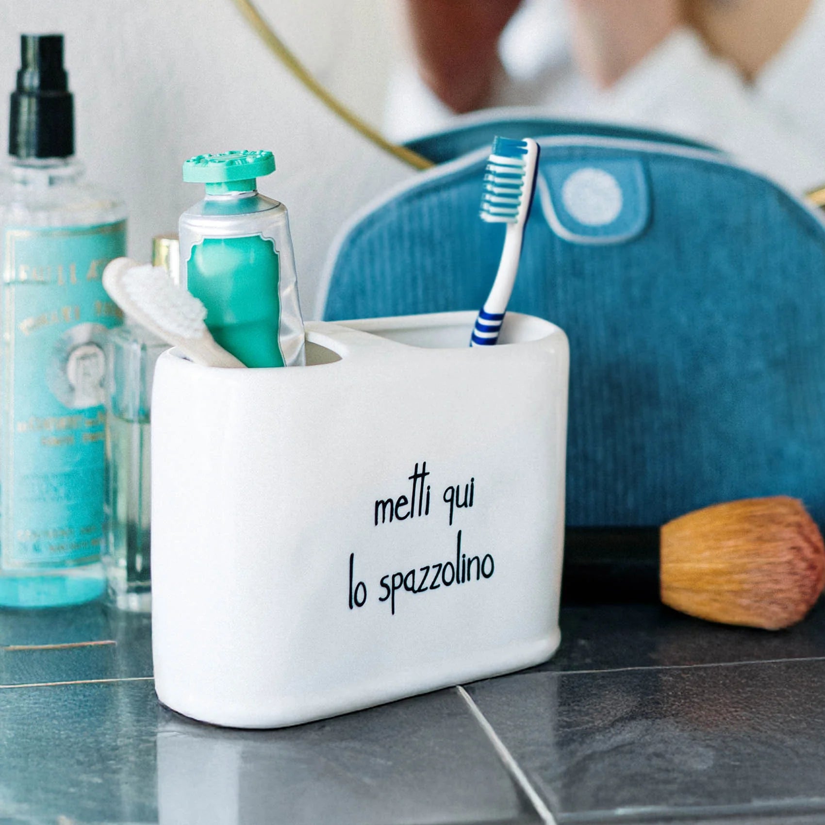 SIMPLE DAY - PORTASPAZZOLINO XL METTI QUI LO SPAZZOLINO
