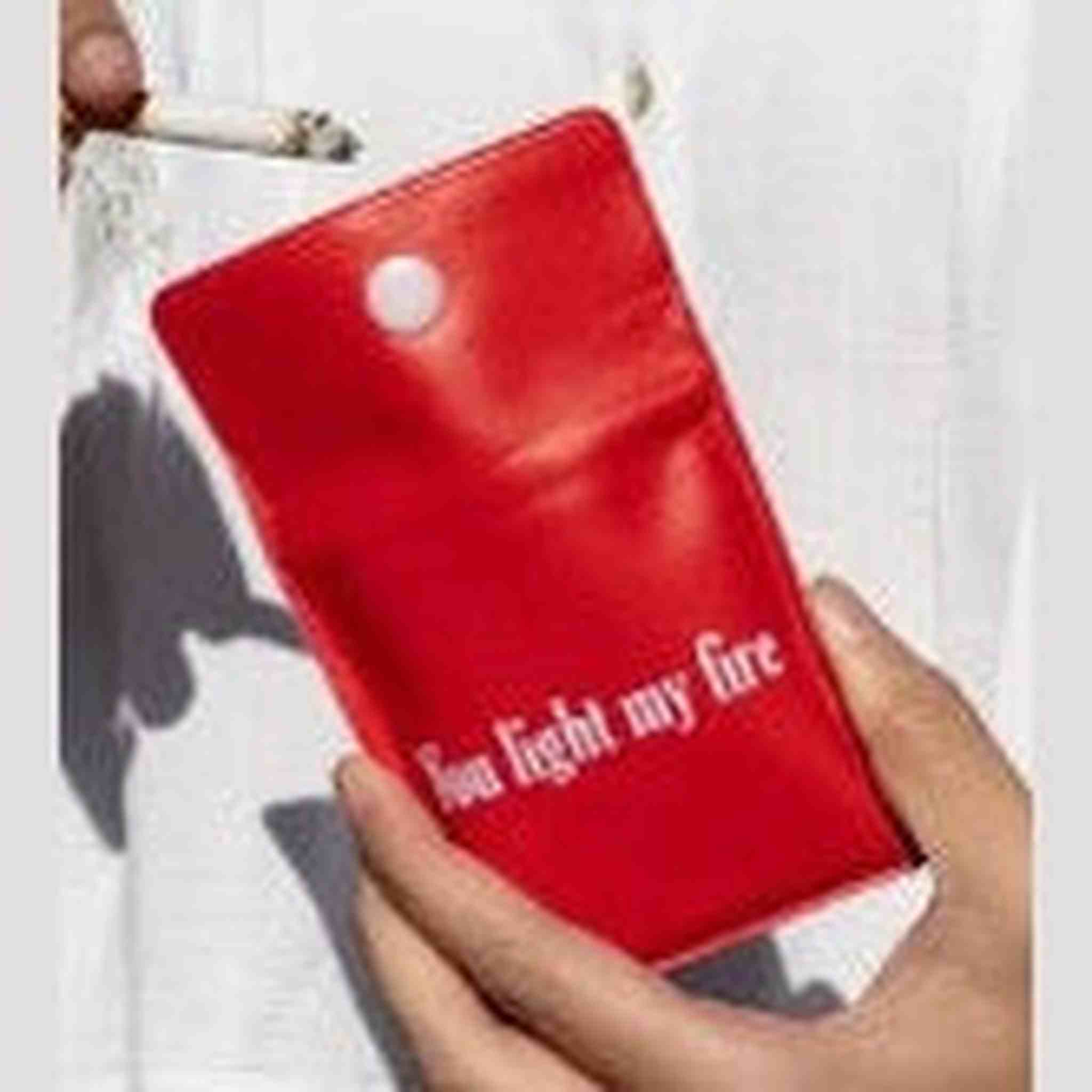 Posacenere portatile "Tu accendi il mio fuoco" Portable ashtray 'you light my fire'