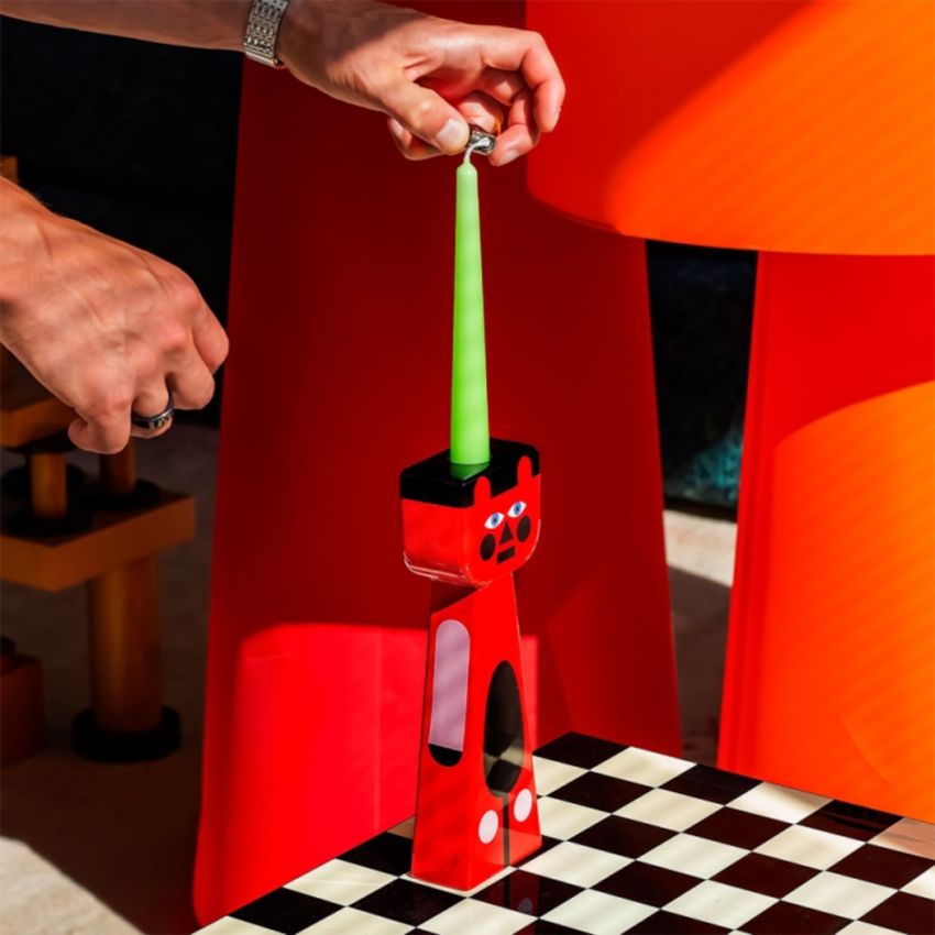 QEEBOO - PORTACANDELA Ondo Candlestick