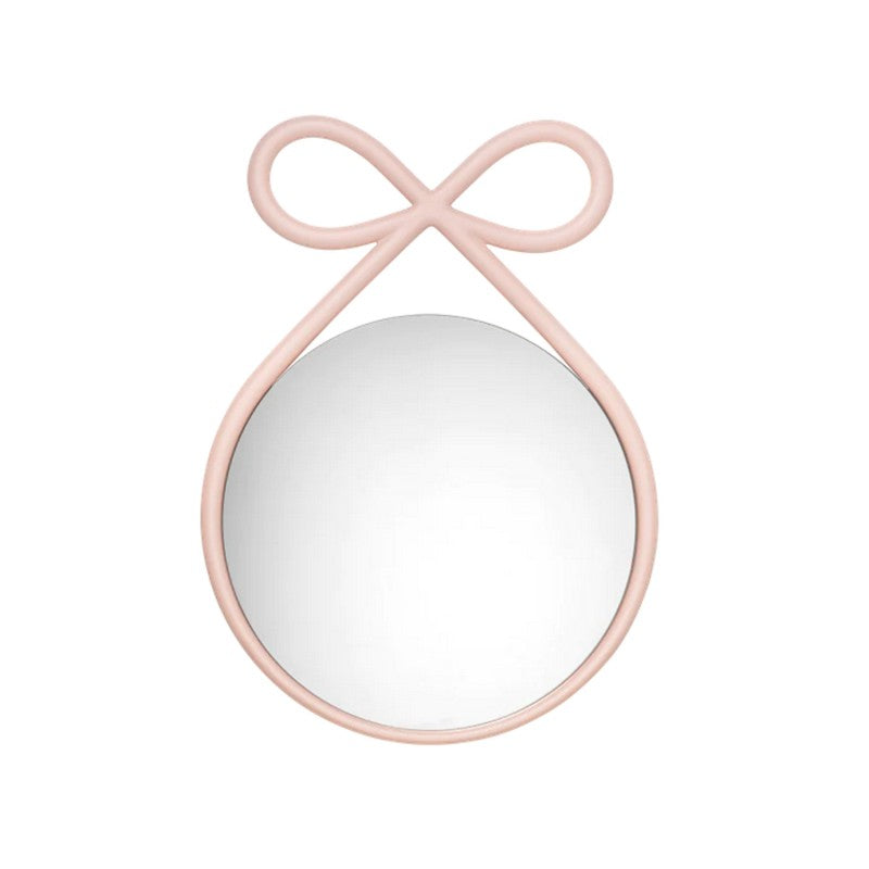 QEEBOO - SPECCHIO FIOCCO - Ribbon Mirror Pink