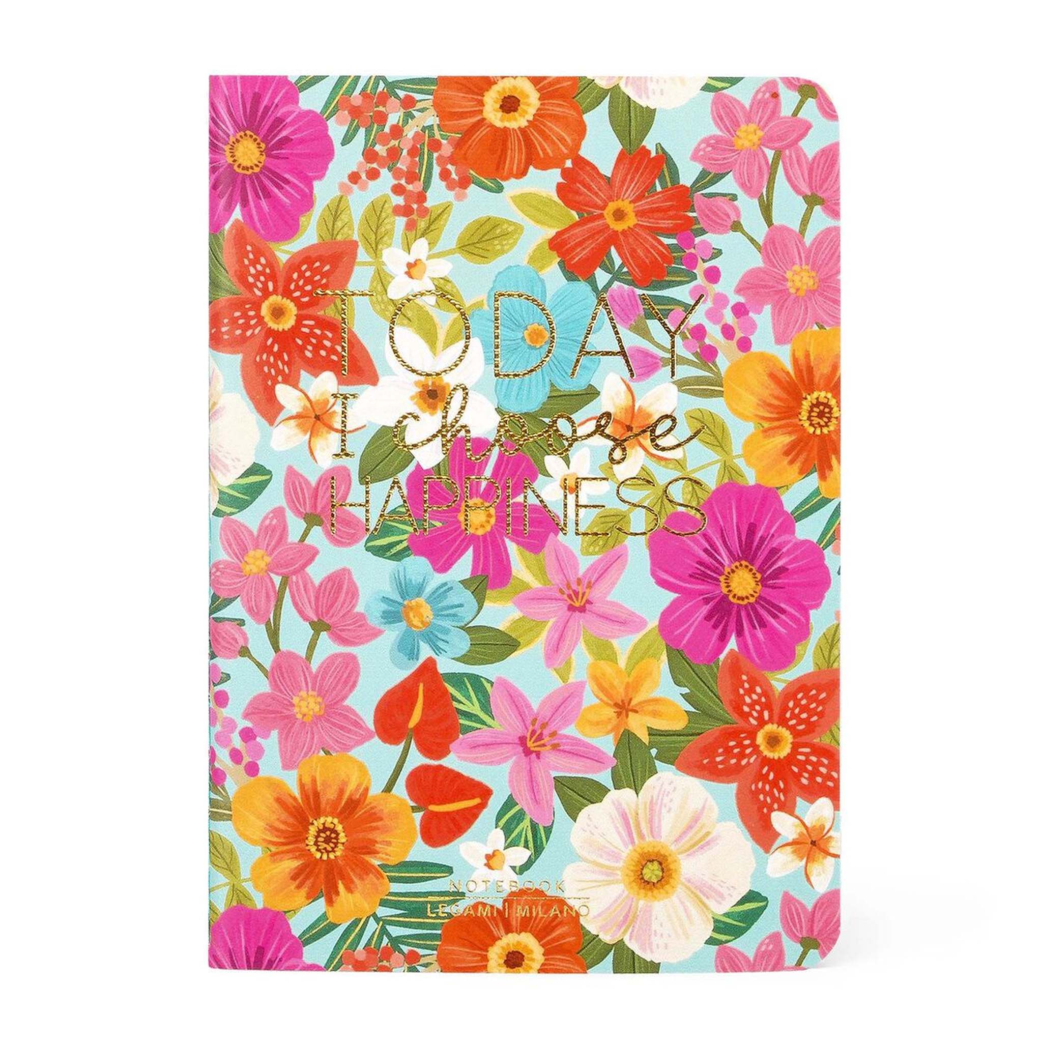 QUADERNO FOGLIO A6 A RIGHE - FLOWERS