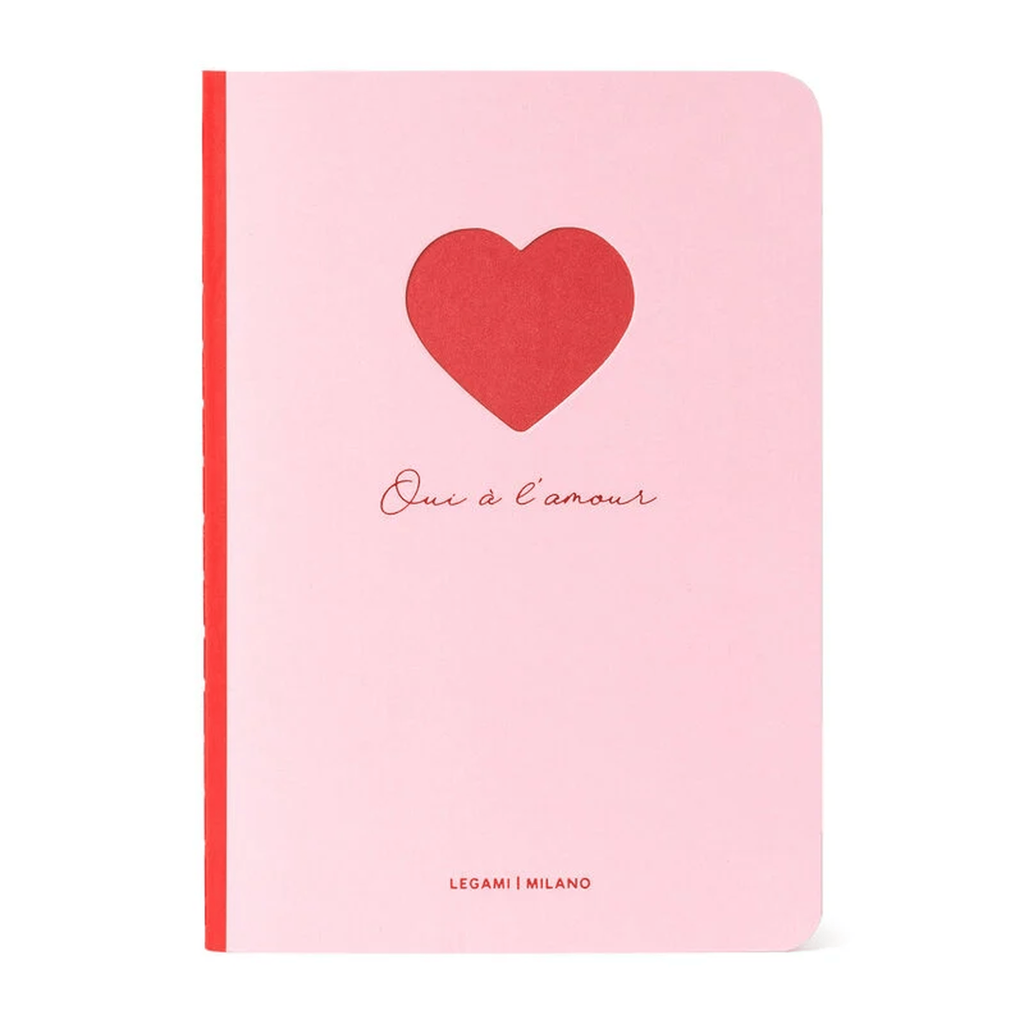 QUADERNO FOGLIO A6 A RIGHE - HEART