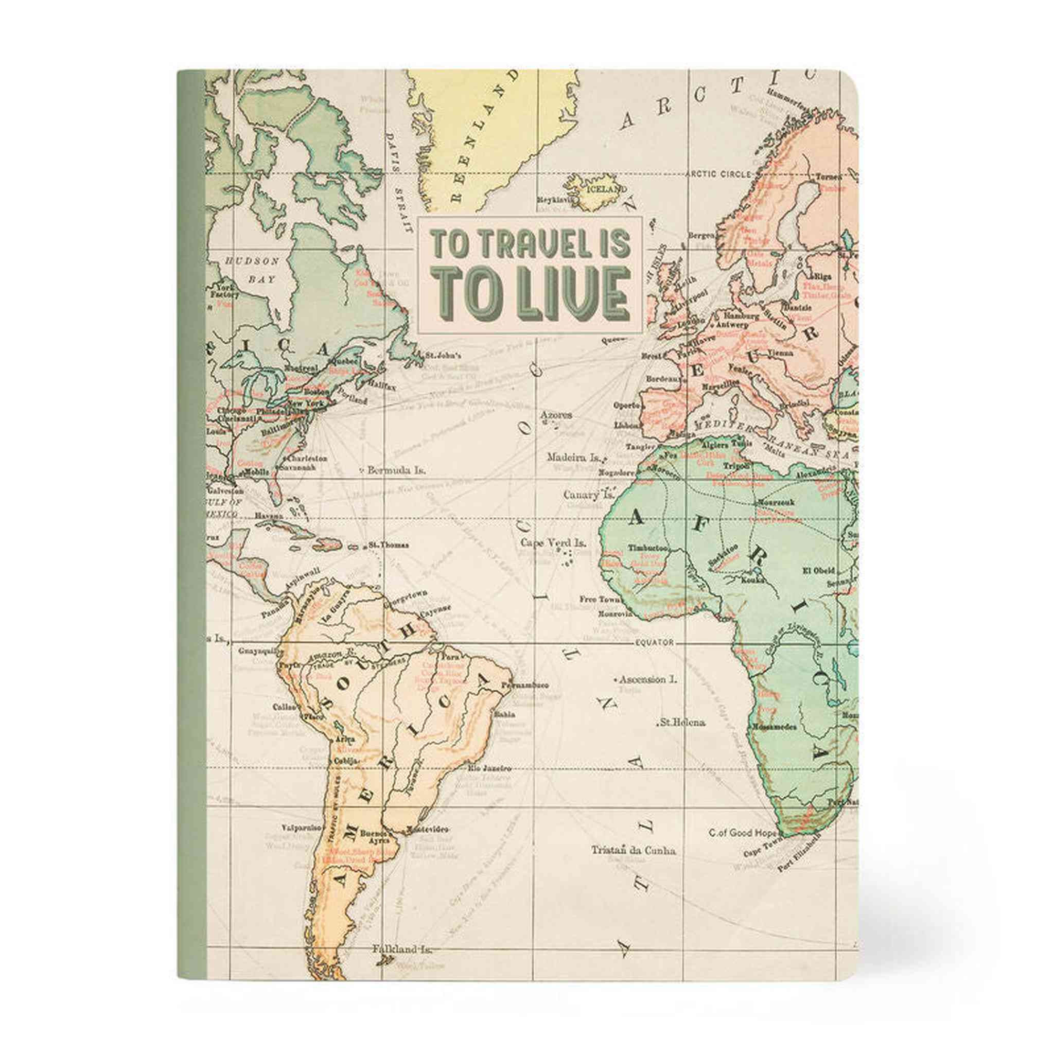 QUADERNO FOGLIO B5 A RIGHE - TRAVEL