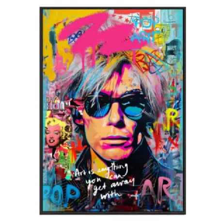 Palais Royal Quadro Glossy Pop Ispirato a Andy Warhol 60x90 cm