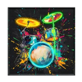 Palais Royal Quadro LED Drum 80x80 cm