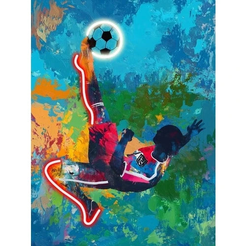 Palais Royal – Quadro LED Calcio Rovesciata, 60x90 cm