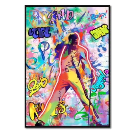 Palais Royal Quadro LED Cantante 60x90 cm
