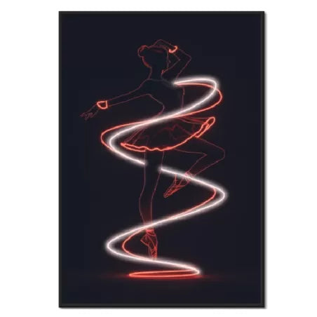 Palais Royal Quadro LED Dancer 80x120 cm