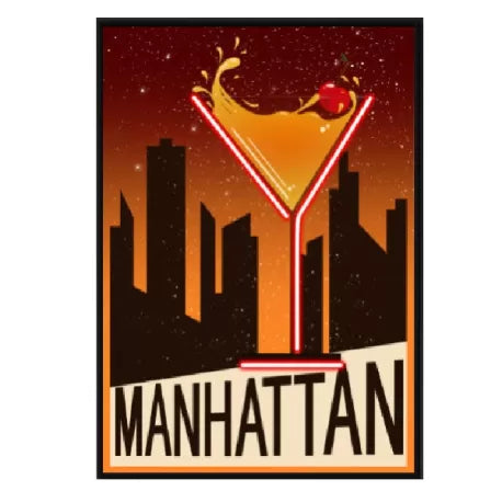 Palais Royal Quadro LED Manhattan 60x80 cm