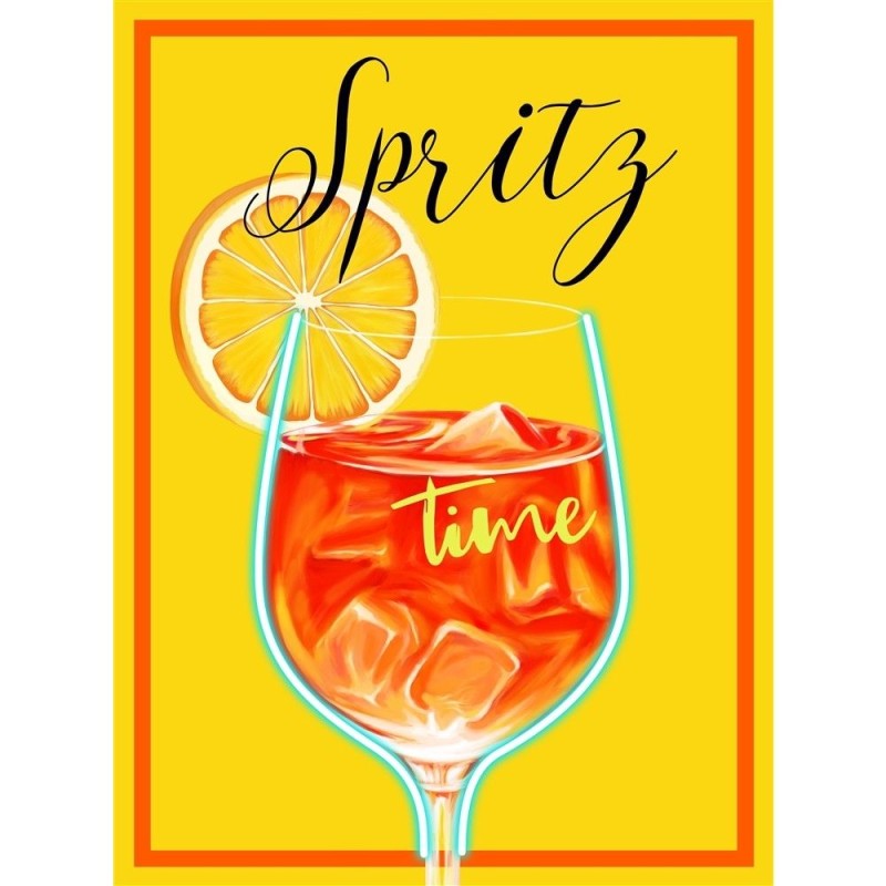 Palais Royal – Quadro LED Spritz, Aperitivo, 60x80 cm