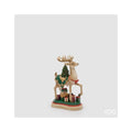 EDG - DECORO NAT. RENNA CON PACCHI REGALO H.25CM