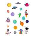 Ride With Style-Stickers Riflettenti Per Bicicletta-SPACE