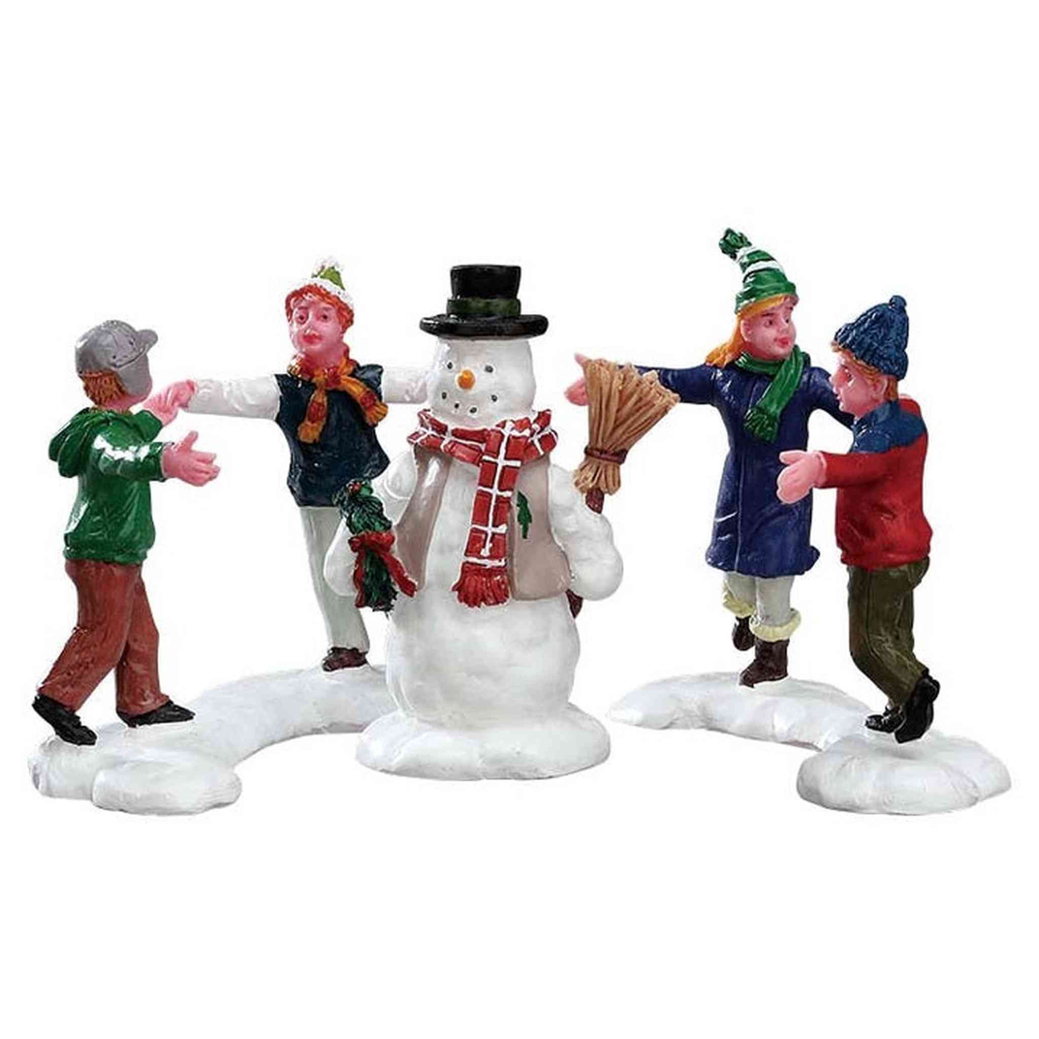 RING AROUND THE SNOWMAN, SET OF 3 52112-AA