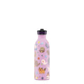 24Bottles Urban Bottle 500 Meow Friends – Borraccia per Bambini con Cannuccia