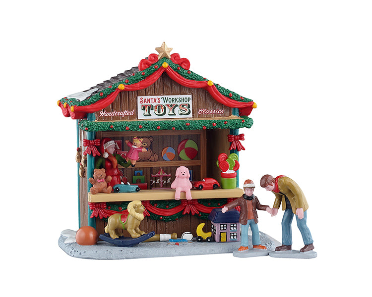 SANTA'S WORKSHOP TOYS, SET OF 3 53737-AA