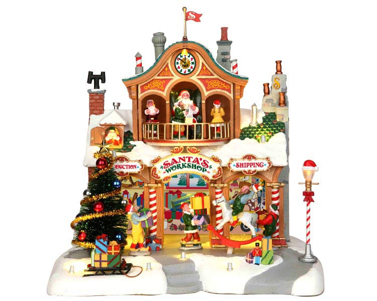SANTA'S WORKSHOP, WITH 4.5V ADAPTOR (EU) 35558-EU